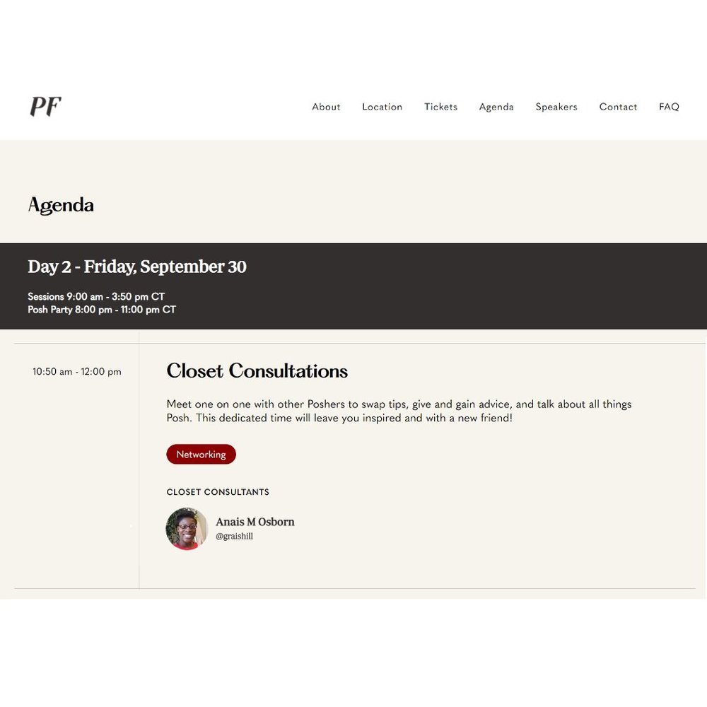 Meet your Posher, Anais